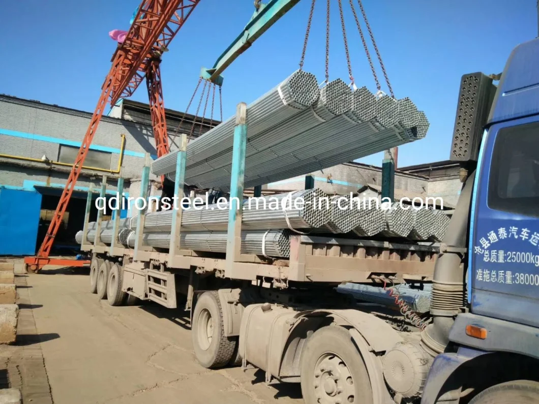 Hot DIP Galvanized Seamless/Welded Steel Pipe Steel Tube Round Pipe/Square Pipe/Rectangle Pipe