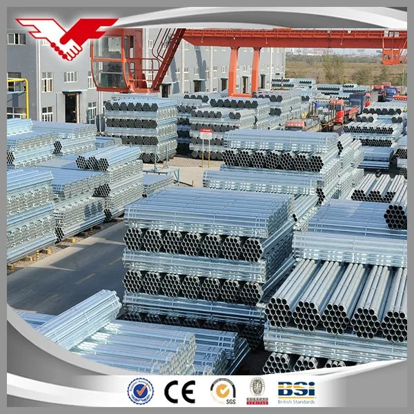 BS1387 Hot DIP Galvanized Steel Pipe Hot Sale in Africa