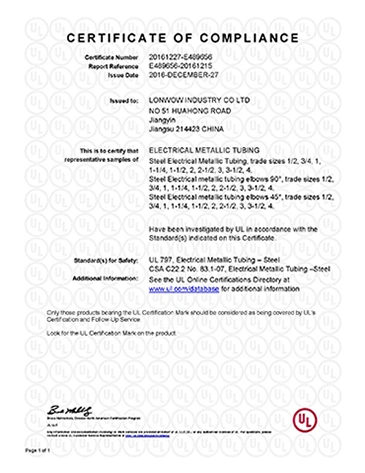 IMC Electrical Conduit Pipe