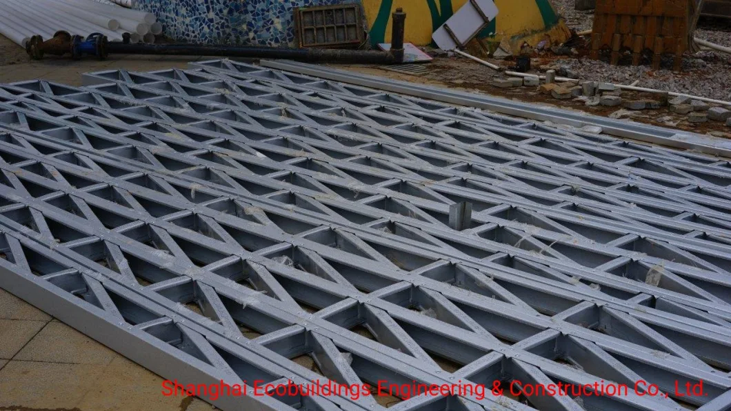 Free Design Low Cost Steel Structure Cold-Formed Steel Prefabricated House in Water Park