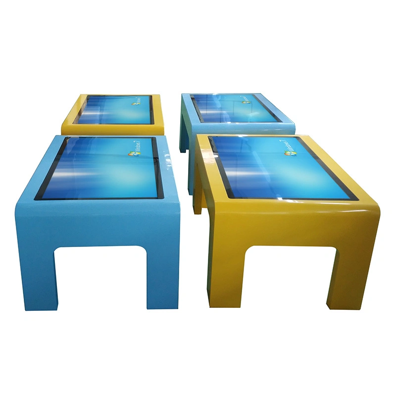 Floor Stand Coffee Table 55inch Touch Screen Kiosk Interactive Touch Coffee Table