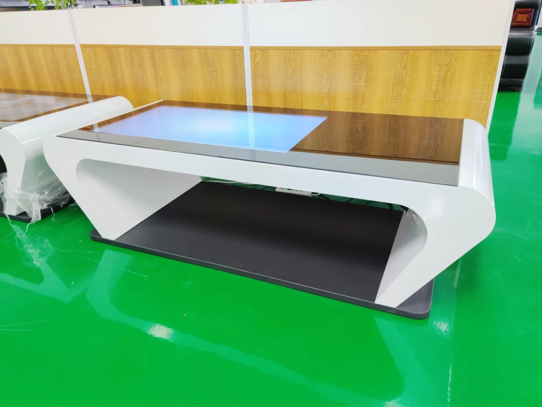 Floor Stand Coffee Table 55inch Touch Screen Kiosk Interactive Touch Coffee Table