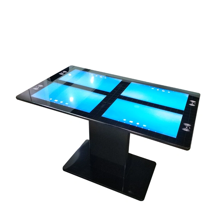 Floor Stand Coffee Table 55inch Touch Screen Kiosk Interactive Touch Coffee Table