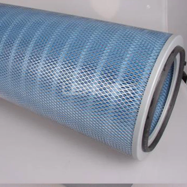 325*660mm Dust Collection Component Dust Air Oval Cartridge Filter