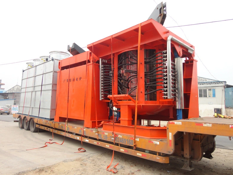 Industrial Electric Induction Melting Furnace for Steel Continuous Casting with Dust Removal System