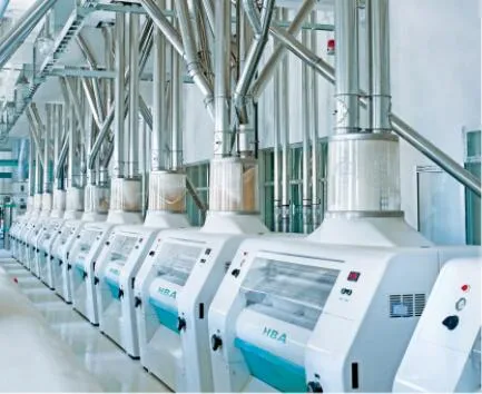 Flour Mill Machine with Dust Removal System