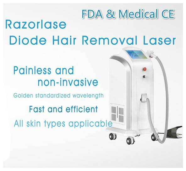 Beijing Sincoheren 808nm Diode Laser Hair Removal Medical Equipment, Beauty Salon Equipment Machine for Hair Removal