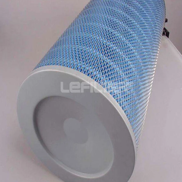 325*660mm Dust Collection Component Dust Air Oval Cartridge Filter