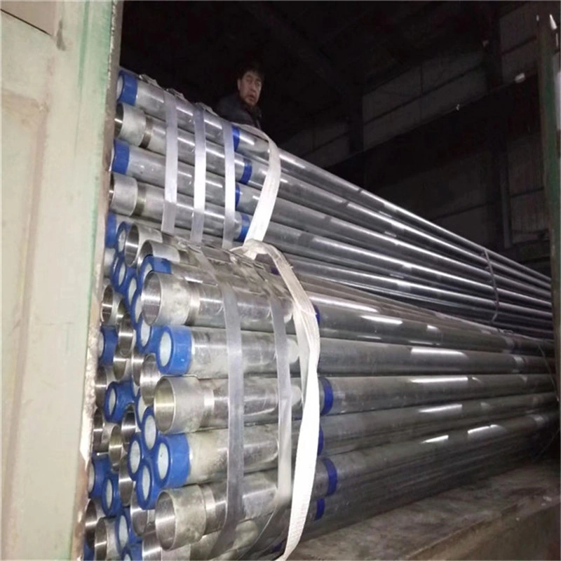 Galvanized Sch40 ASTM A53 A105 A106 Grade B Carbon Hydraulic Cylinder Seamless Steel Pipe