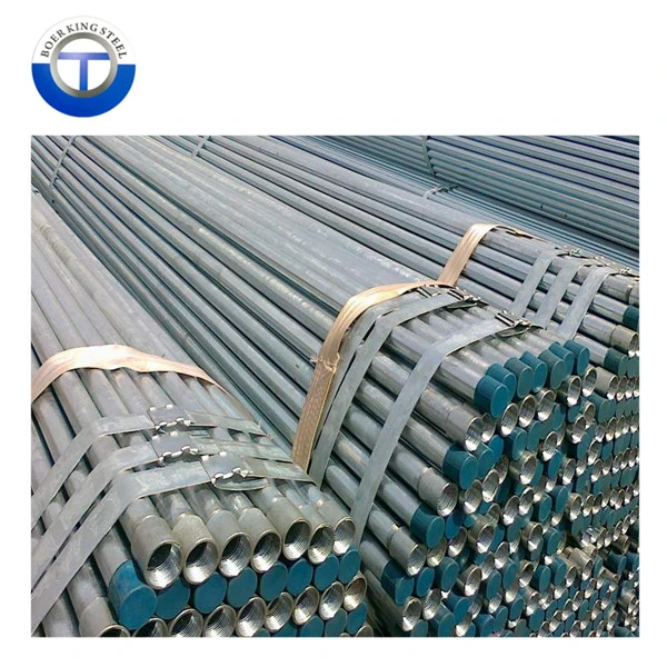 Galvanized Sch40 ASTM A53 A105 A106 Grade B Carbon Hydraulic Cylinder Seamless Steel Pipe