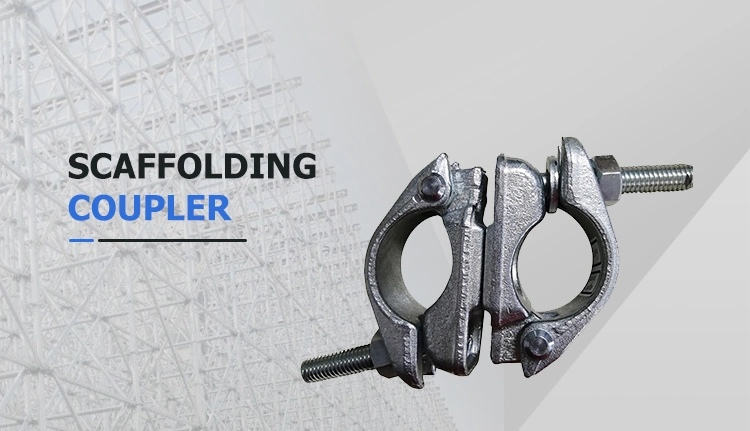 Scaffold Fitting Coupler Clamps, Steel Pipe Coupler Scaffolding Pipe, Steel Scaffold Galvanized Pipes