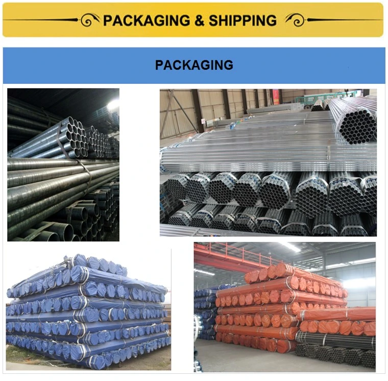 Carbon ASTM A36 ERW Black Iron 60mm Diameter Mild Steel Tube Pipe Price