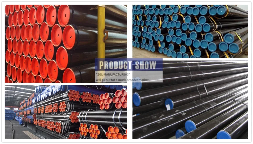 API 5L/Grb X42/X46/X52/X56/X60/X65 Seamless Pipe, Oil and Gas Transport Pipe