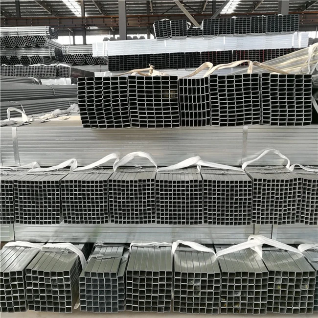 Pre-Galvanized Square Steel Pipe Youfa Brand Gp Pipe