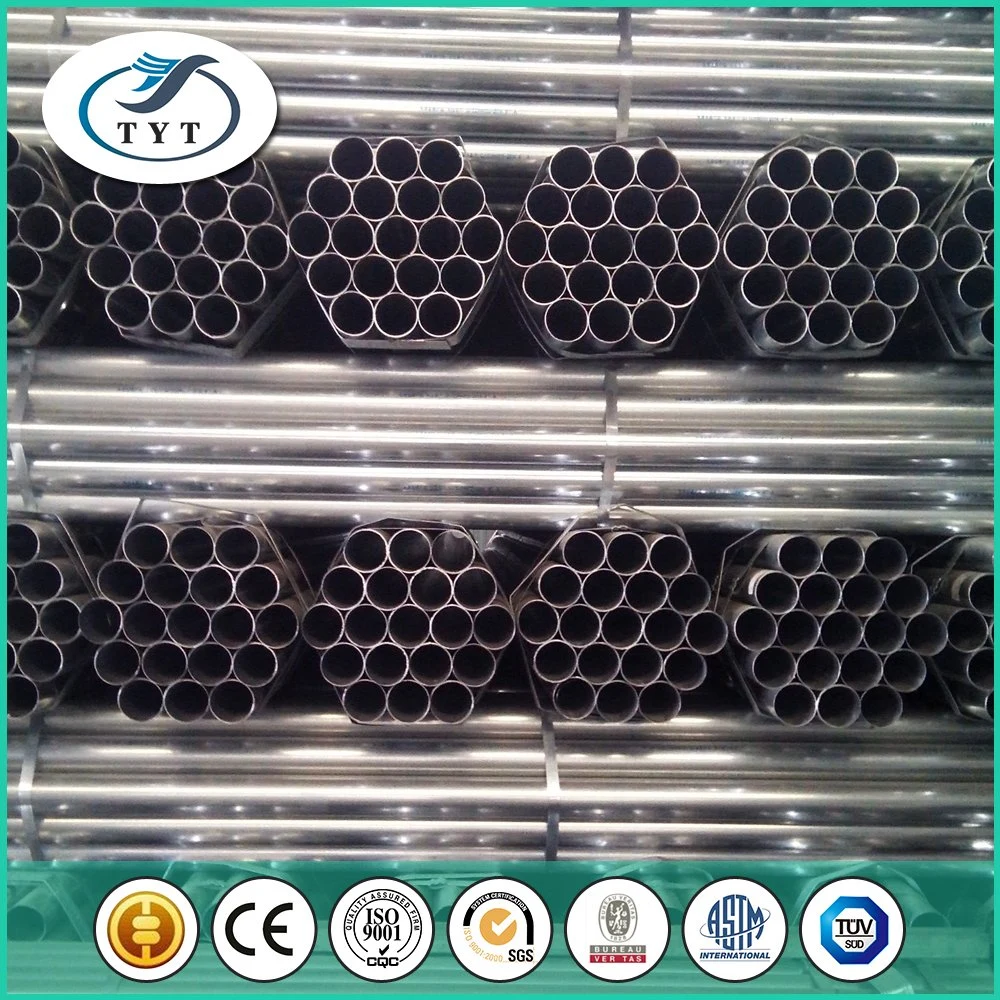 Pre-Galvanized Round Steel Tube Q235 Q195 Q215