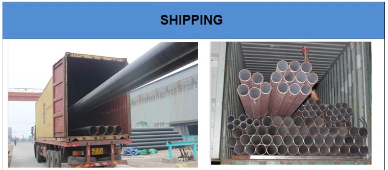 Carbon ASTM A36 ERW Black Iron 60mm Diameter Mild Steel Tube Pipe Price