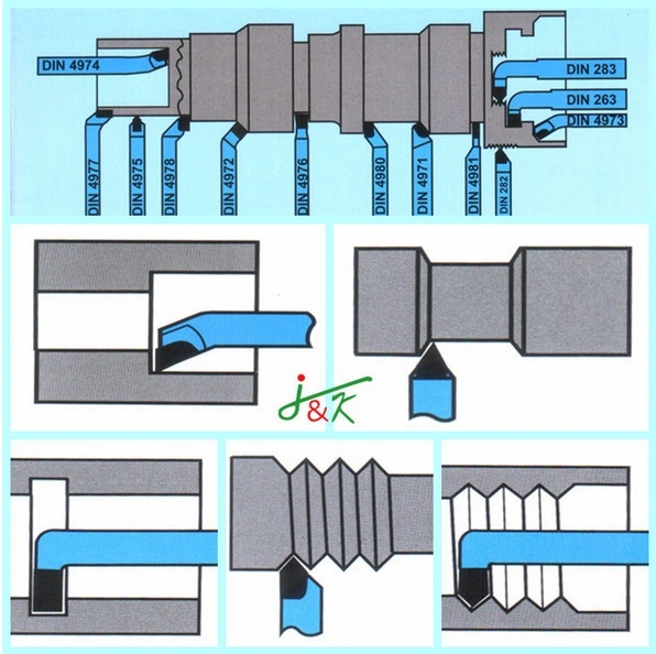 Selling Good Quality 10*10*150mm Carbide Tipped Tool Bits (DIN4974-ISO9)