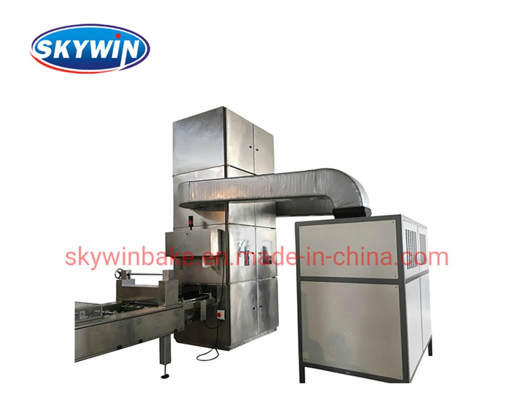 Model-65 Capacity 220kgs Automatic Chocolate Wafer Production Line Price/Wafer Biscuit Making Machine