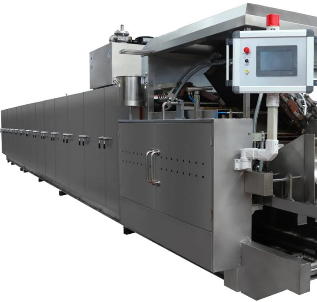 Model-65 Capacity 220kgs Automatic Chocolate Wafer Production Line Price/Wafer Biscuit Making Machine