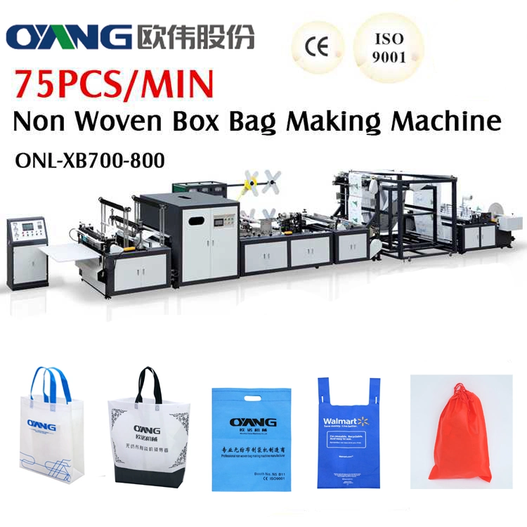 Hot Sale Autoamtic 700 Model 5-in-1 Non-Woven Box Bag Making Machine