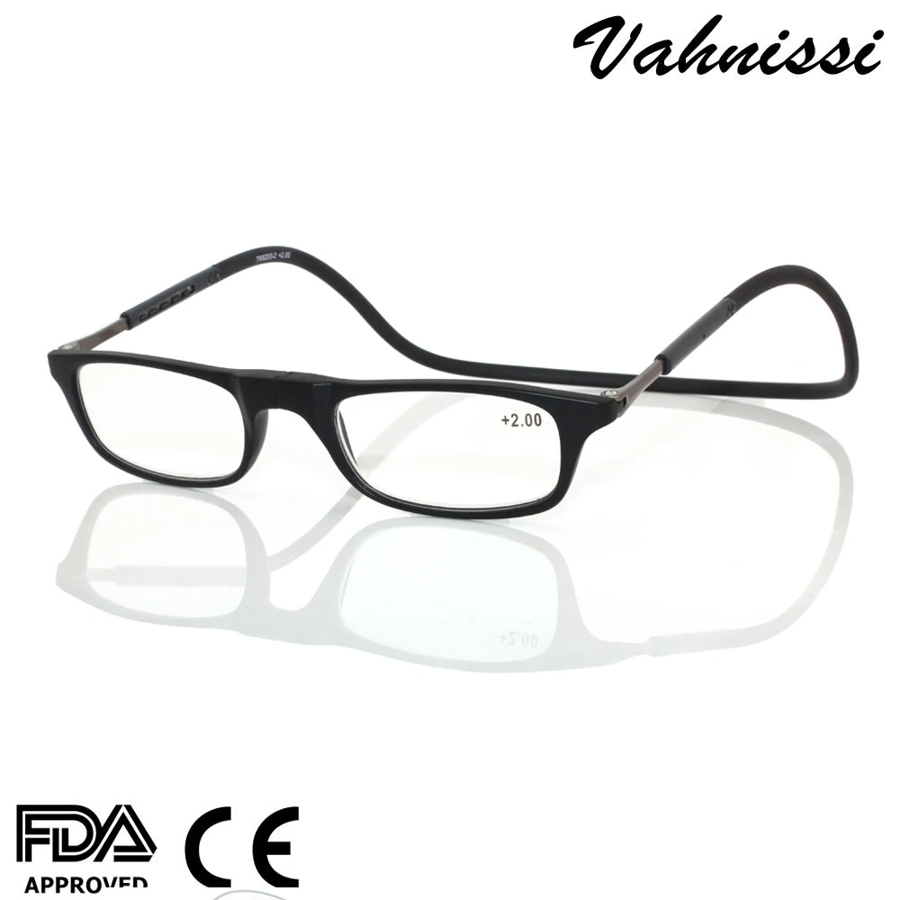 FDA Anti Blue Light Blocker Adjustable Tr90 Magnet Reading Glasses