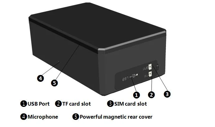 Big Battery GPS Tracking Car Truck GPS108b Tracker with Strong Magnets
