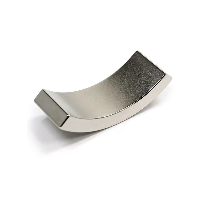 Permanent Strong Rare Earth NdFeB Curved Magnets Neodymium Arc Magnets