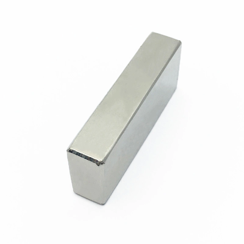 Magnetics Grade N45 Long NdFeB Rare Earth Neodymium Block Bar Magnets