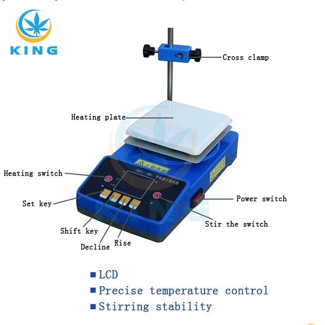 Automatic Ceramic Magnetic Stirrer China Manufacture, Lab Magnetic Stirrer, Hot Plate Magnetic Stirrer