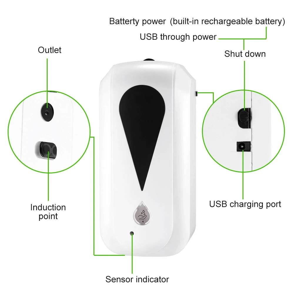 Automatic Hand Sanitizer Dispenser Spray, Hands Free Sanitizer Automatic Alcohol Disinfectant Dispenser Stand, Alcohol Dispenser