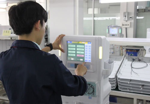 Professional Hemodialysis Machine with LCD Touch Screen/Body Fluid-Processing Dialysis Machine Mslhm03