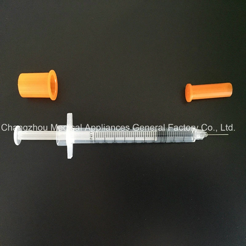 0.3ml 0.5ml 1ml Insulin Syringes for Single Use