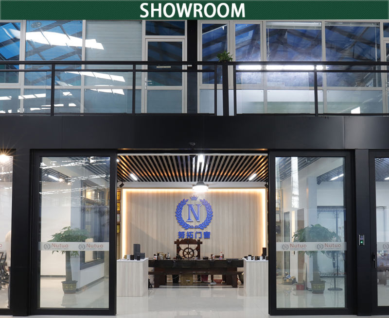 Foshan Factory Grill Design PVDF Aluminum Bifolding Door for Residential Building