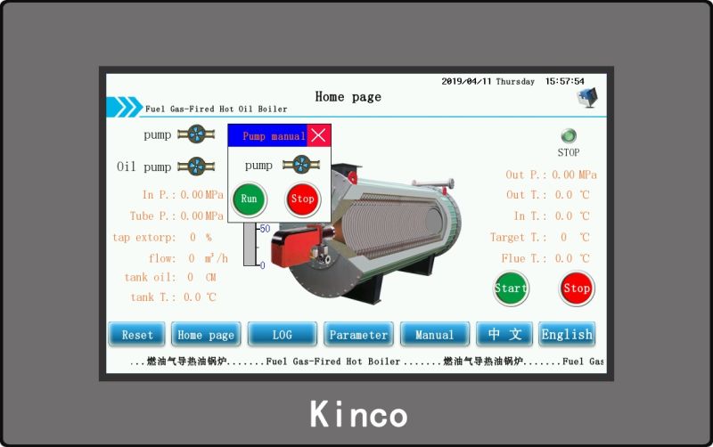 3500kw Factory Price Thermal Oil Heater with European Burner