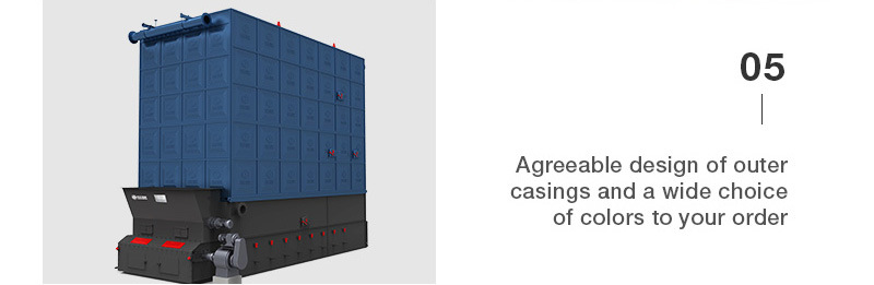 Horizontal Trailing Grate Coal Fired Hot Oil Heater