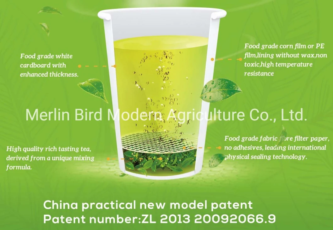 Fast and Convenient Cup Tea with Lid Herbal Flower Tea