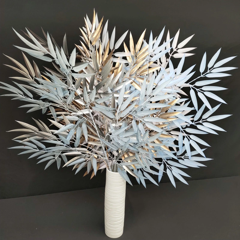 Fashion Decorative Artificial Bamboo Plants Leaves/Plastic Bamboo Leaves/Bamboo Leaves