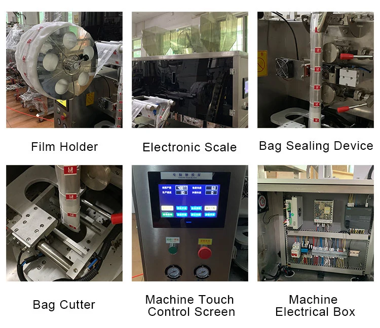 Dession Triangular Tea Bag Packing Machine for Packaging Flower Tea with Tag
