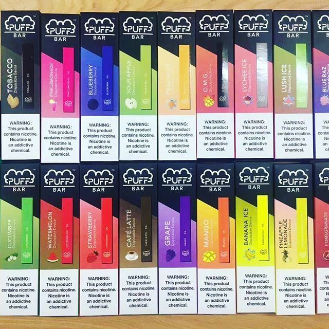 Chinese Supplier Amazon Hotsales Puff Bar Disposable Vape Pen 1.2ml Pod Starter Kit