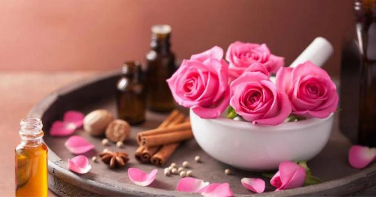 Golden Edge Rose Buds Tea Dried with Strong Fragrance Flower Tea
