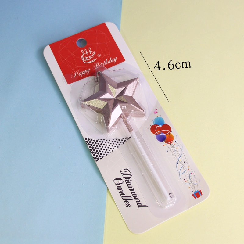 Five Pointed Star Candle Love Candle Wedding Candle Valentine's Day Cake Decoration Birthday Candle