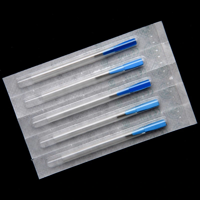 CE Disposable Steel Handle Sterile Acupuncture Needle Korean Type at-9