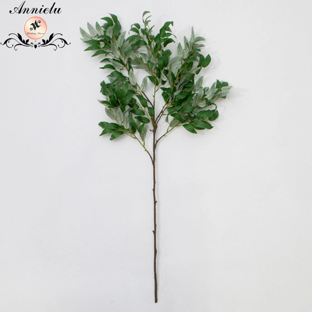 Artificial Bamboo Leaves Plant Silk Bamboo Leaves Daily Artificial Leaves
