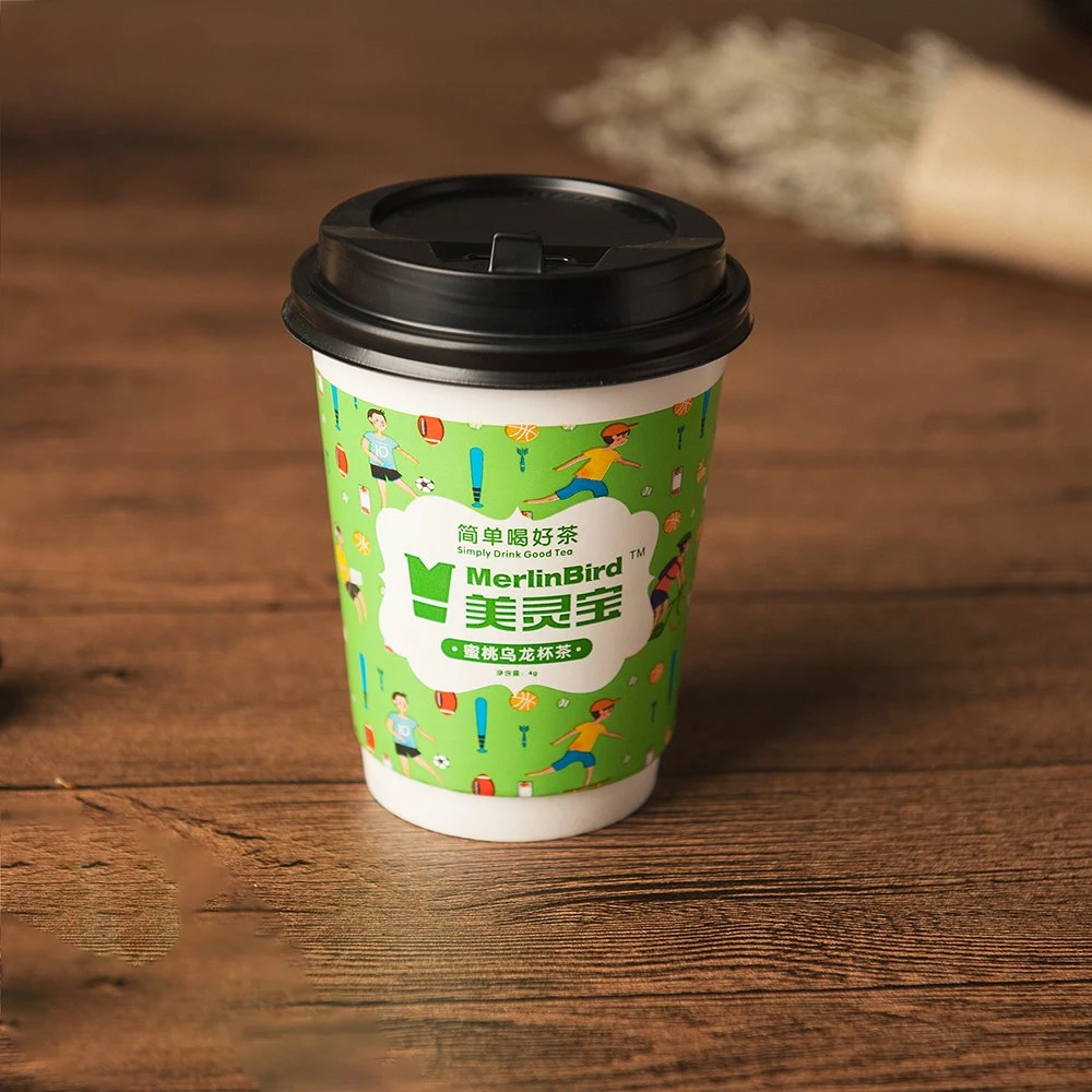 Fast and Convenient Cup Tea with Lid Herbal Flower Tea