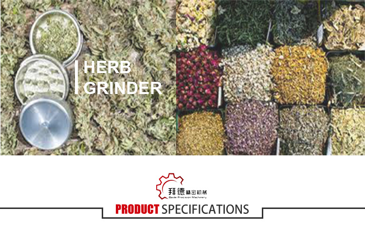 Wholesale Smoke Spice Crusher Printing Herbal Herb Grinder Weed High Quality Herb Grinders
