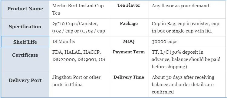 Fast and Convenient Cup Tea with Lid Herbal Flower Tea