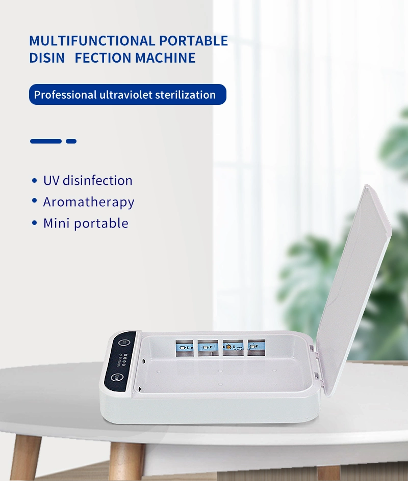 2020 New Design Multi Function Disinfection Box Phone UV Light Box Sterilizer