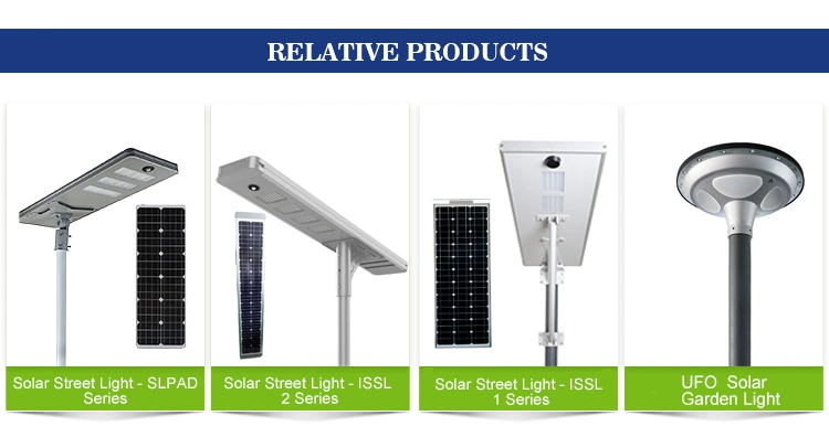 LED Solar Street Light Solar Charge Controller Battery Powered Light