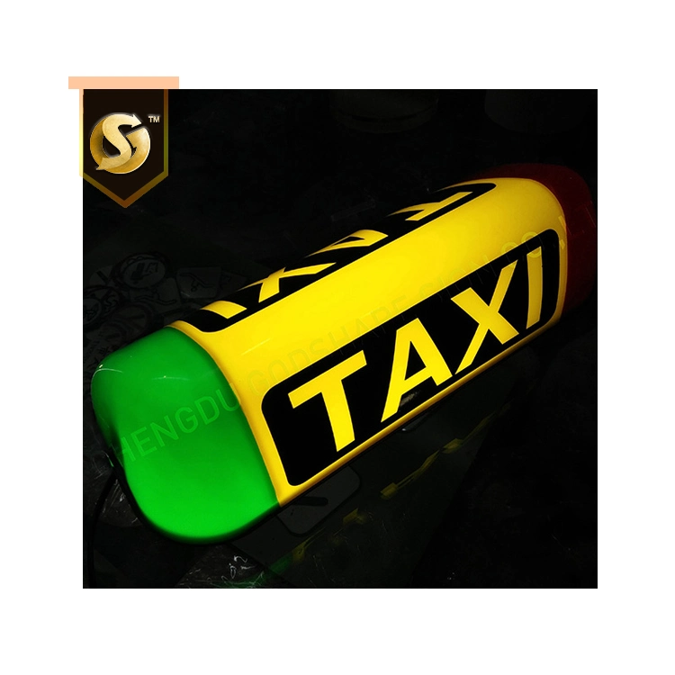 Letrero Taxi Lamp Magnetic Lighted Sign Taxi Sign LED