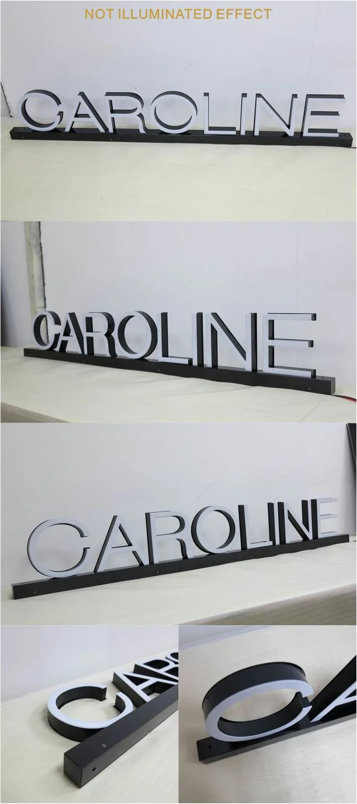 Wholesale Custom Made LED Lighted Acrylic Letter Sign Signage Letters